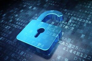 An image of a lock symbol symbollic of a password